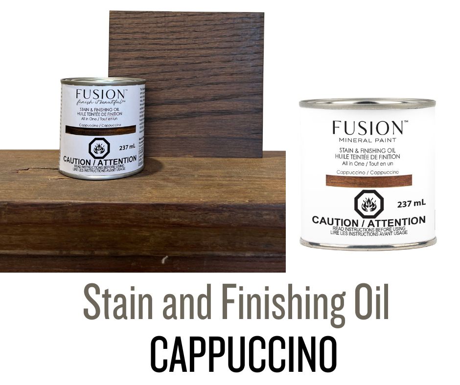 Stain and Finishing Oil (SFO) 237mL Colour: CAPPUCCINO